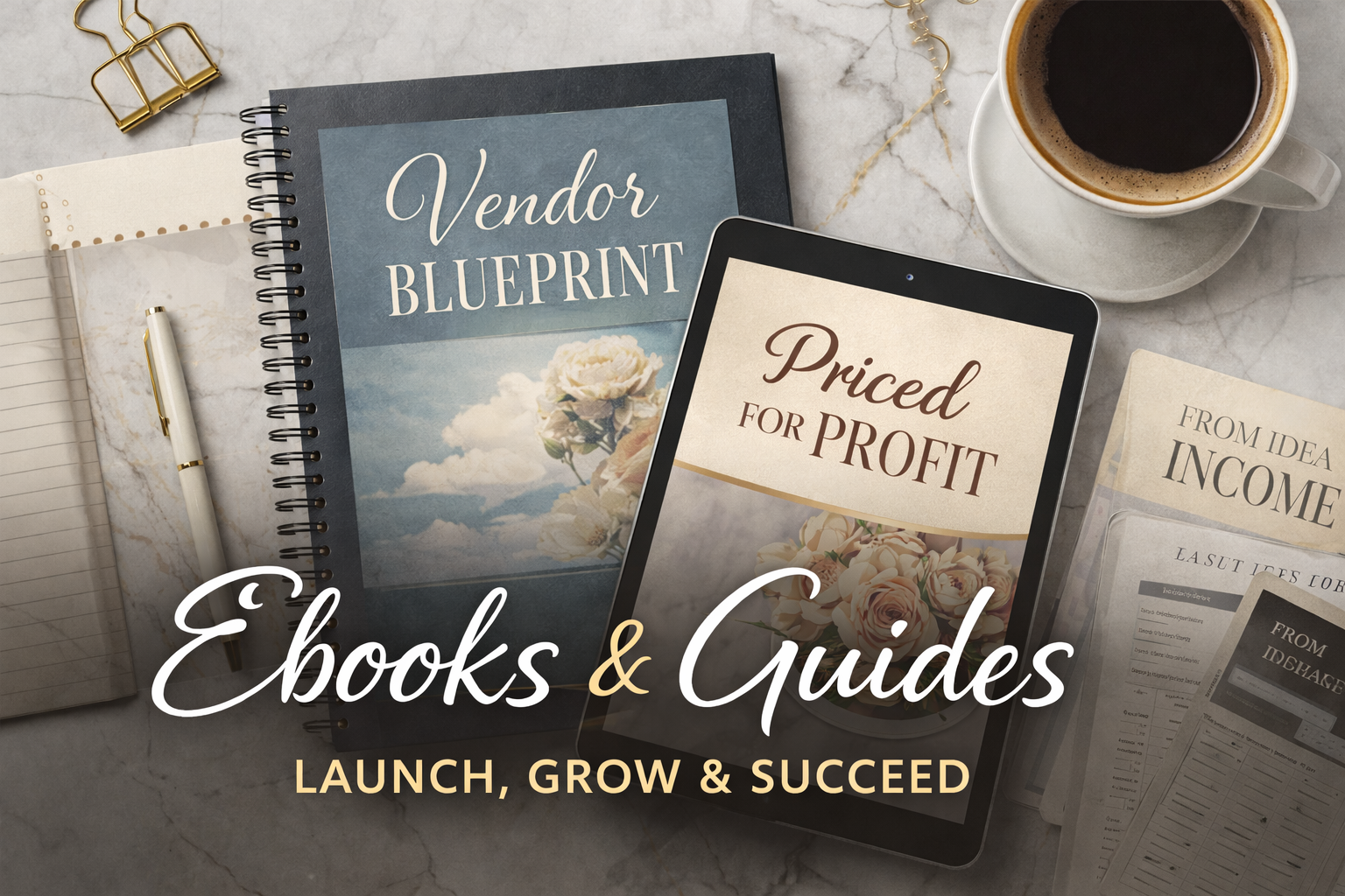 ⭐ eBooks & Guides - Self-paced learning + education.