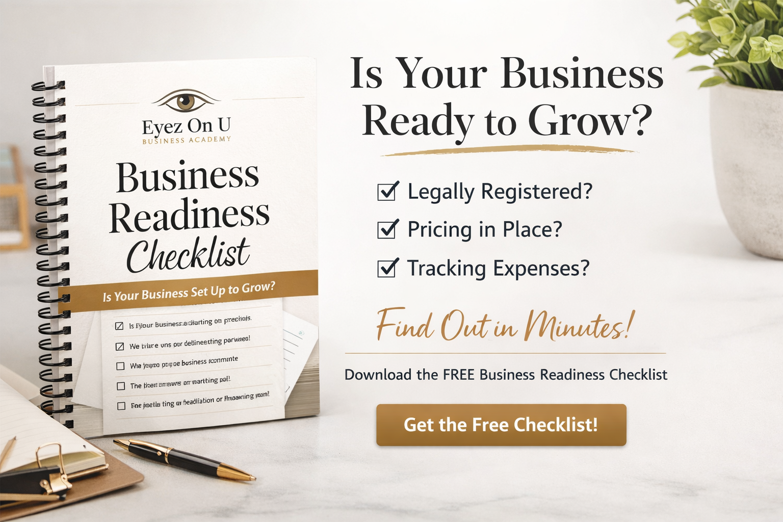 ✅ Business Readiness Checklist: A free checklist to see if your business is truly ready to grow