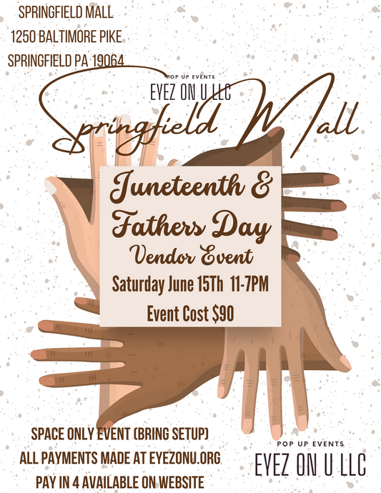 Springfield Mall Vendor Event June 15th