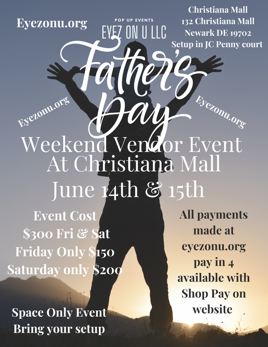 Christiana Mall 2 day Vendor Event June 14th-15th